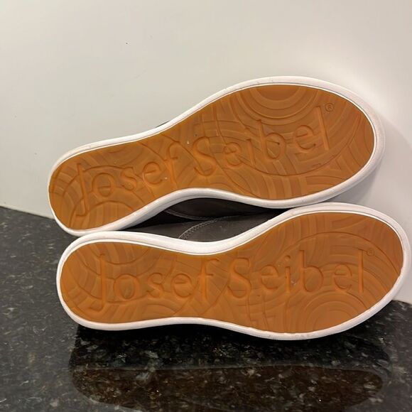 Josef Seibel Olive Brown Leather Slip on Women’s Shoes. Size 38/ 7-7.5 - Picture 8 of 12